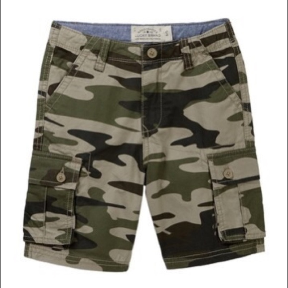 Lucky Brand Camo Cargo Shorts